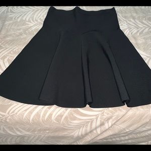 BCBG HIGH WAIST SKATER SKIRT